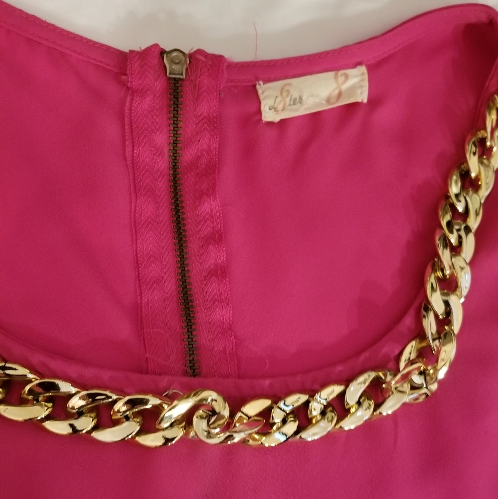 💕Pink Blouse - Picture 3 of 3